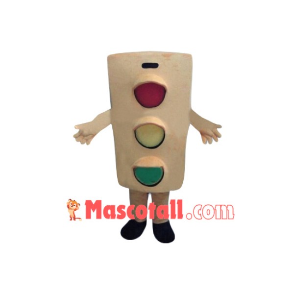Superb Traffic Light Mascot Costume