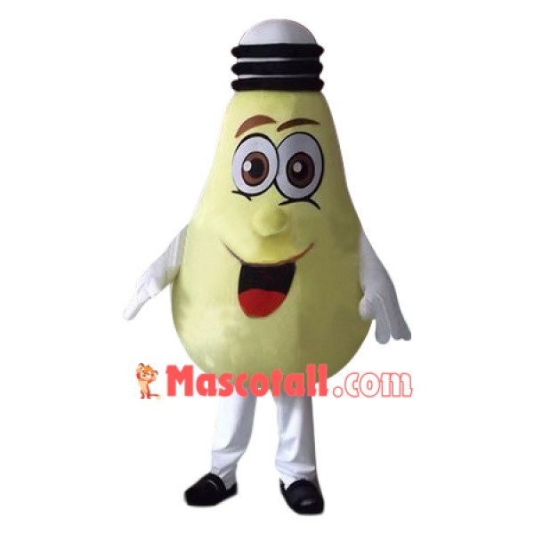 Big Yellow Lamp Mascot Costume