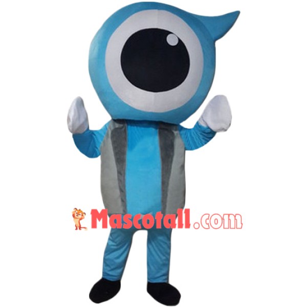 Affordable Blue Eyeball Mascot Costume