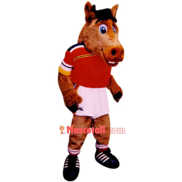 College Sport Mustang Mascot Costume