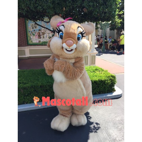 Miss Bunny Mascot Costume