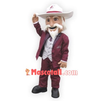 Superb Colonel Mascot Costume