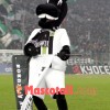 Superb Black Horse Mascot Costume