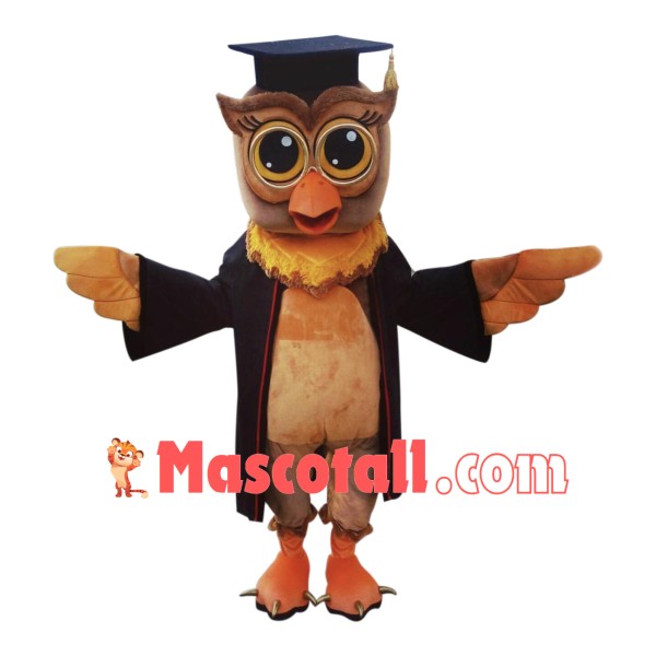 Superb Adult Owl Mascot Costume