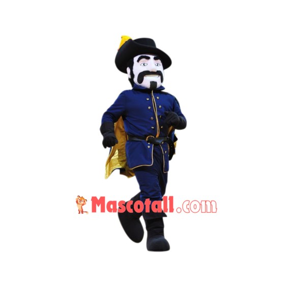Happy Colonel Mascot Costume