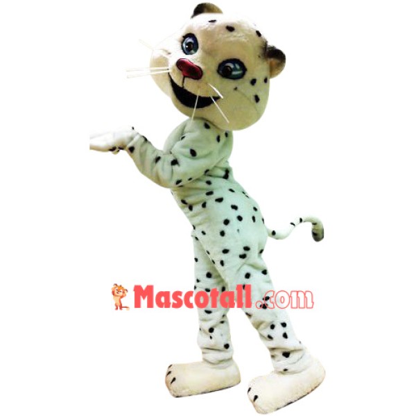 Superb Snow Leopard Mascot Costume