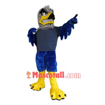 Sport Blue Eagle Mascot Costume