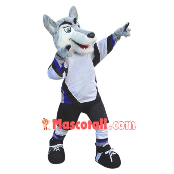Sport Husky Dog Mascot Costume