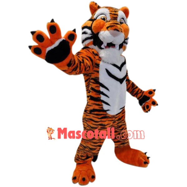 Superb Power Fierce Tiger Mascot Costume