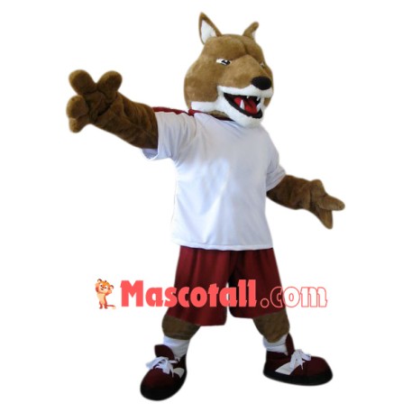 Superb Sport Fox Mascot Costume