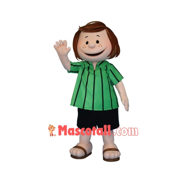 Linus Girl Mascot Costume