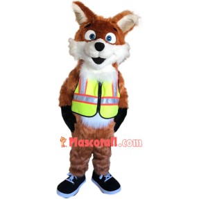 Superb Lightweight Fox Mascot Costume