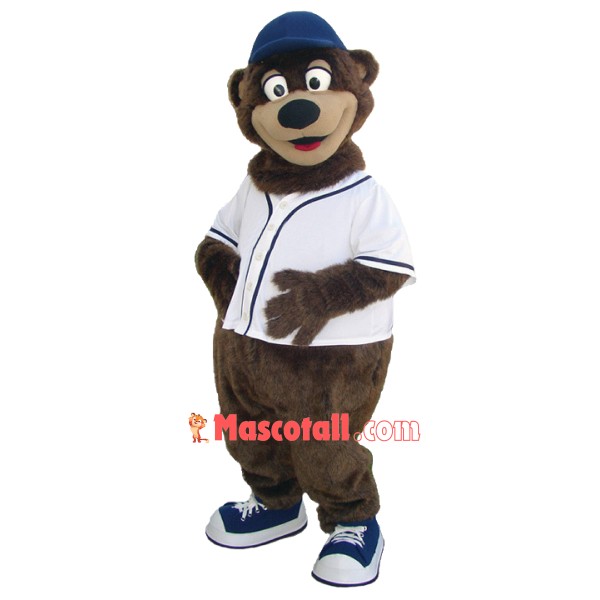 Superb Sport Bear Mascot Costume