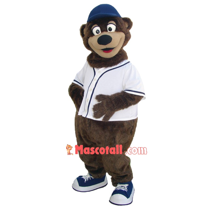 Superb Sport Bear Mascot Costume