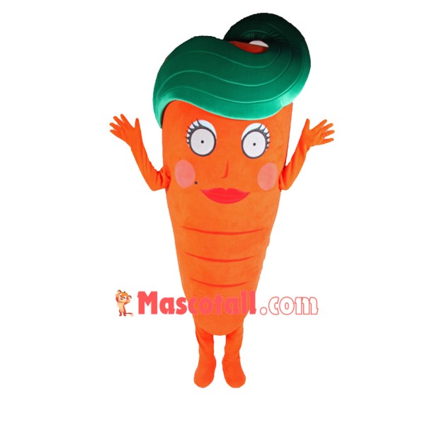 Funny Carrot Mascot Costume