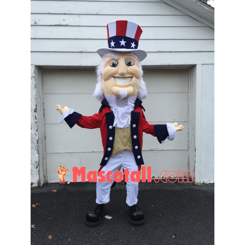 Superb Uncle Sam Mascot Costume