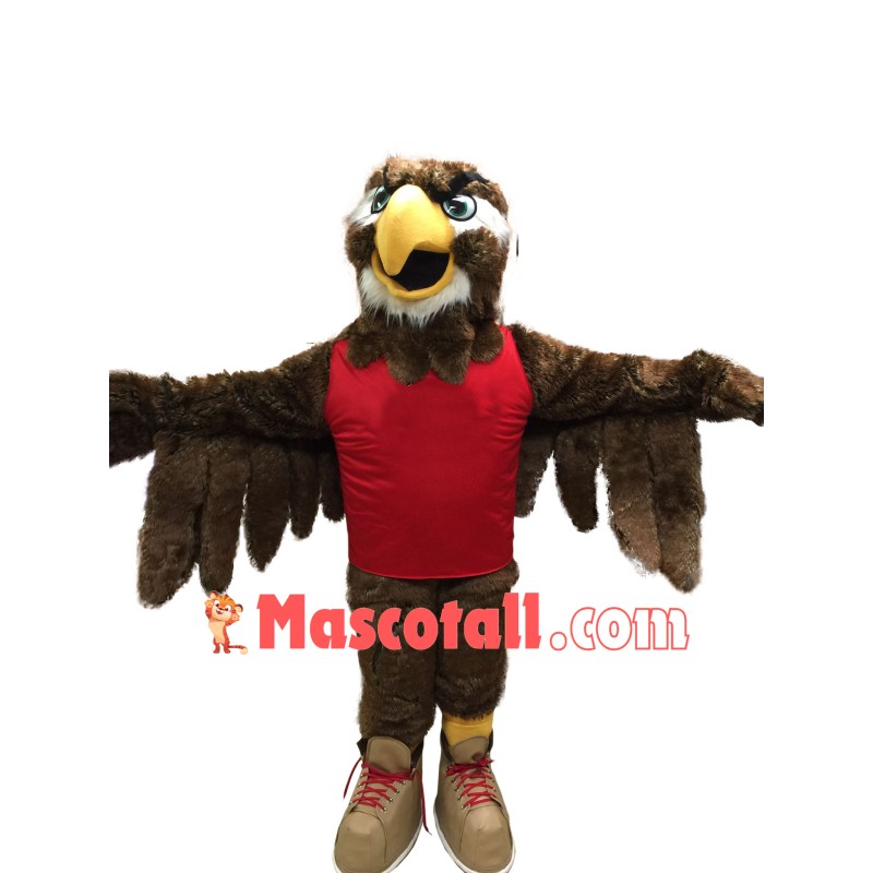 Sport School Hawk Mascot Costume