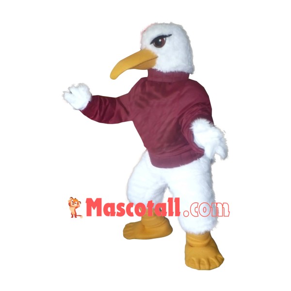 College Seagull Mascot Costume