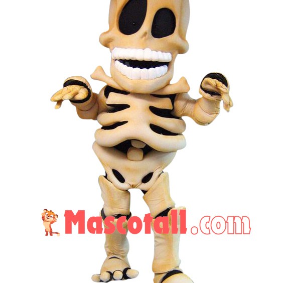 Skeleton Mascot Costume