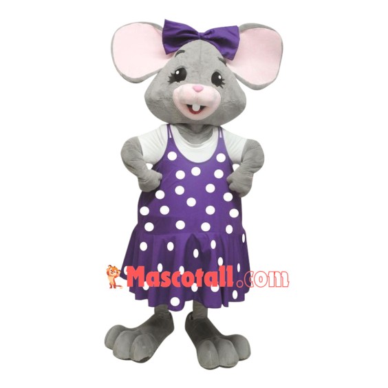 Beautiful Mouse Girl Mascot Costume