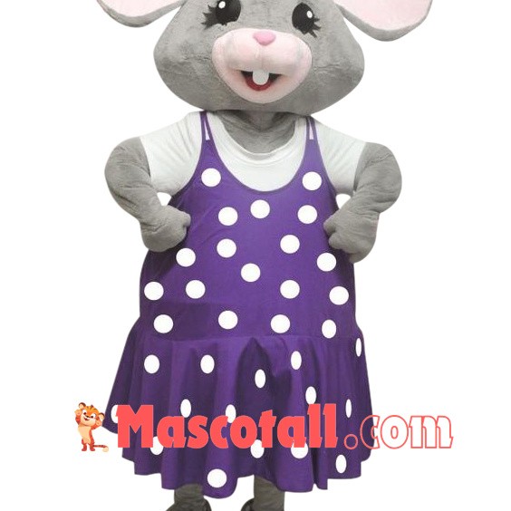 Beautiful Mouse Girl Mascot Costume