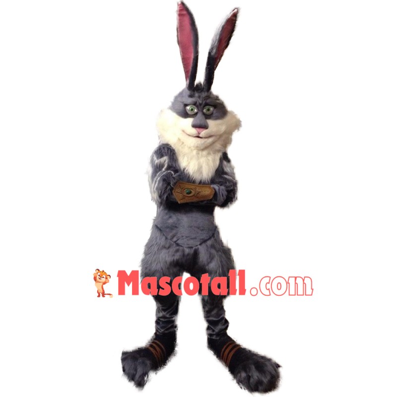 Superb Power Bunny Mascot Costume