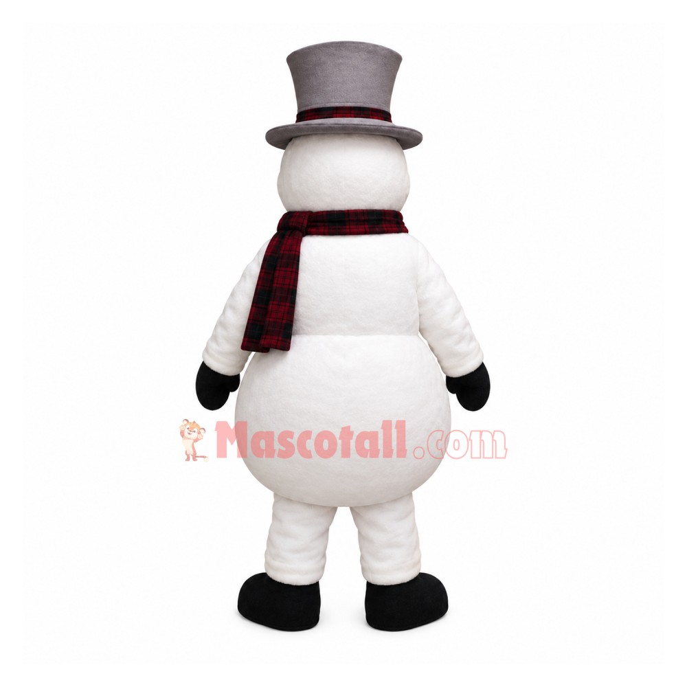 Affordable Friendly Snowman Mascot Costume