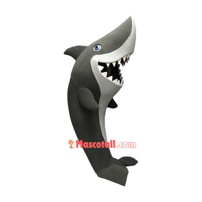 Superb Friendly Shark Mascot Costume