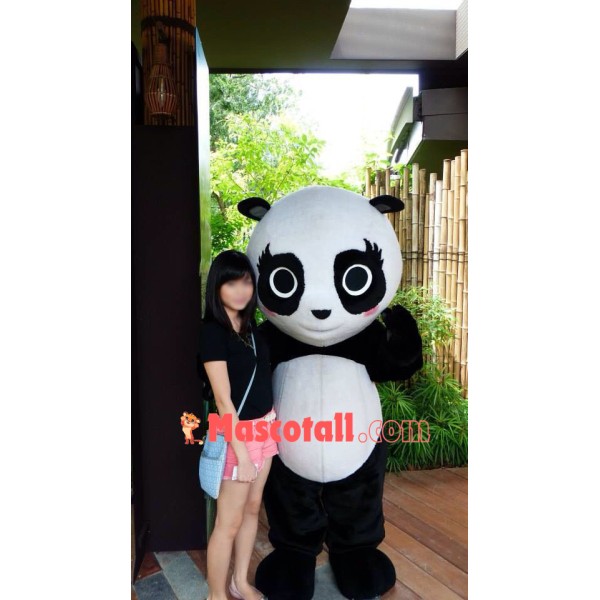 Super Cute Little Panda Mascot Costume