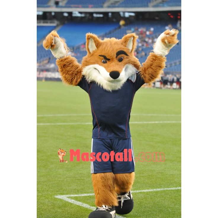 Power Sport Fox Mascot Costume
