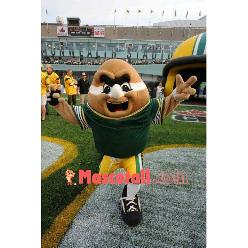 Power American Football Mascot Costume