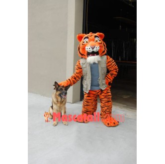 Superb Power Tiger Mascot Costume