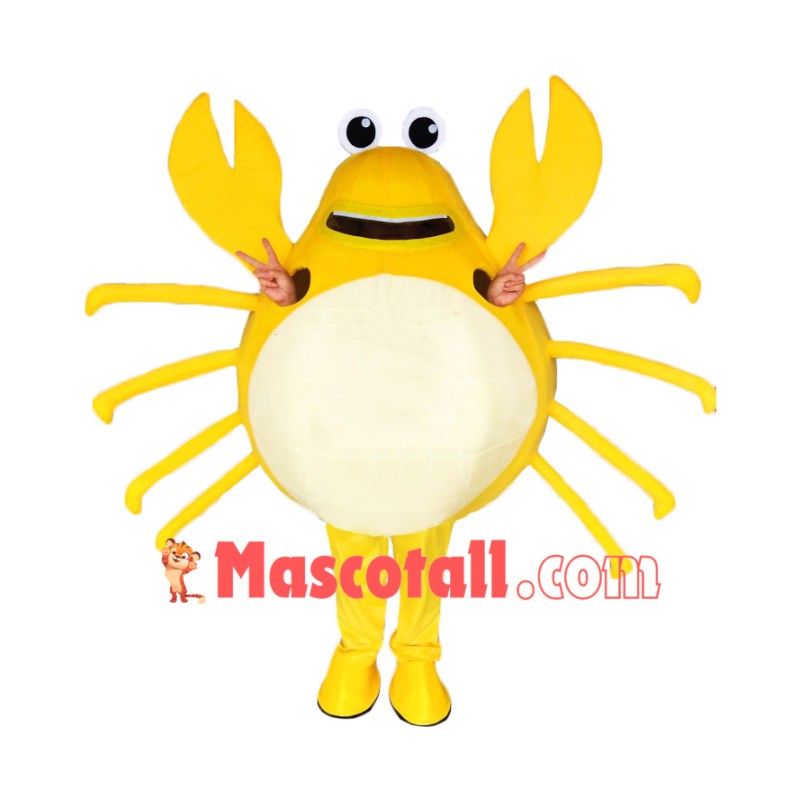 Cool Crab Mascot Costume