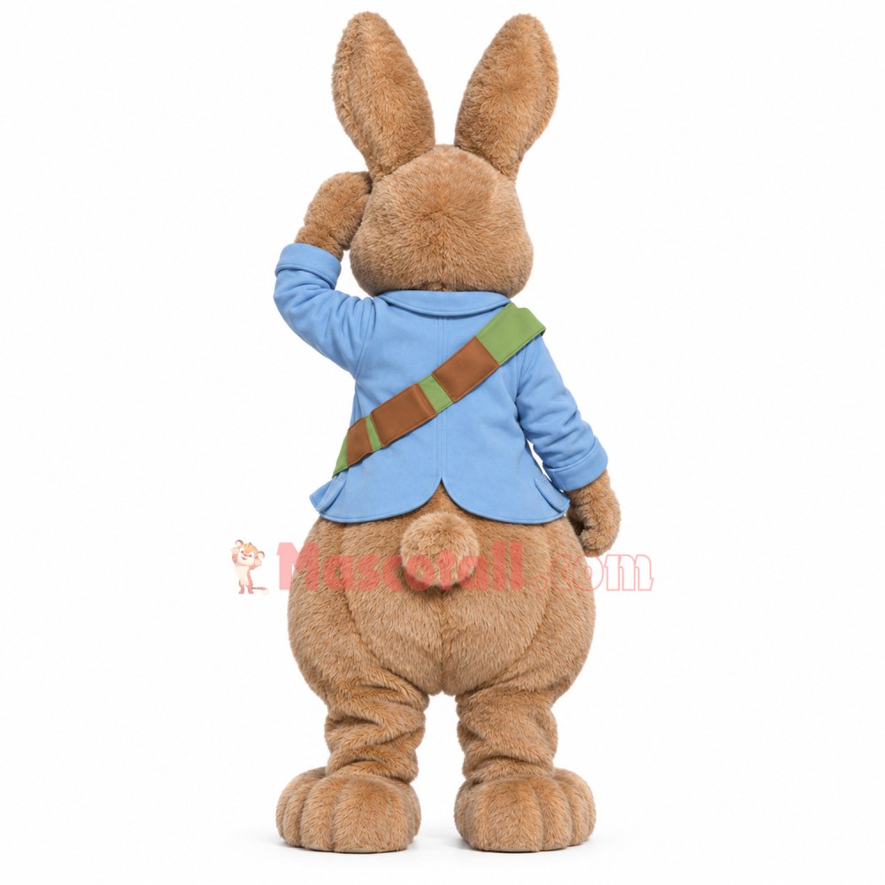 Superb Realistic Peter Rabbit Mascot Costume