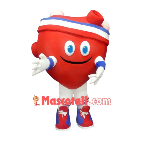 Realistic Heart Mascot Costume