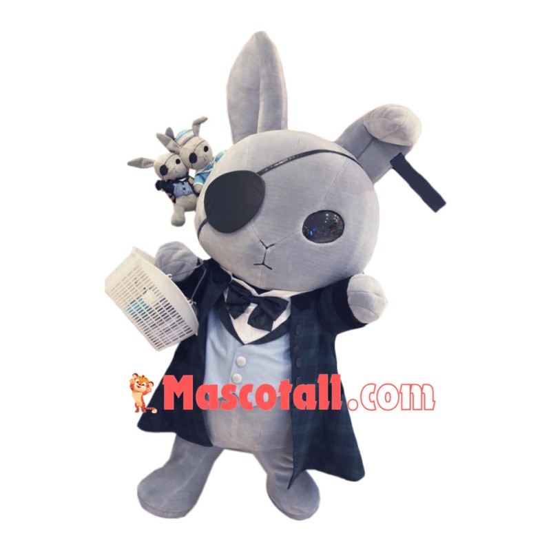 One Eyed Rabbit Mascot Costume