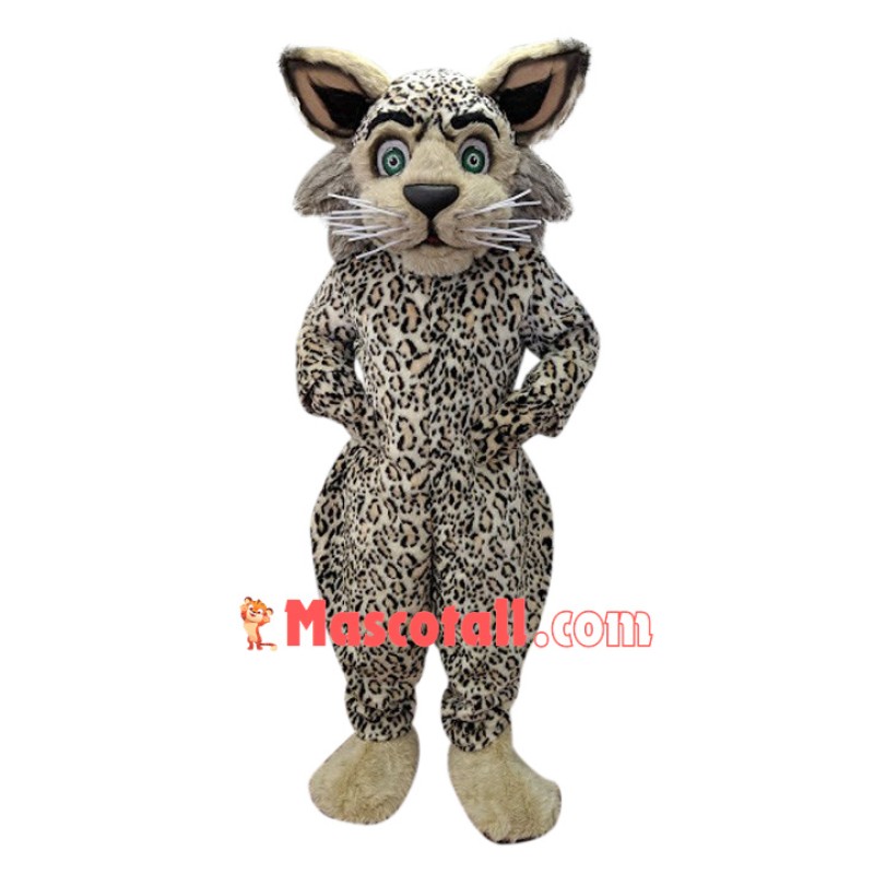 Superb Friendly Leopard Mascot Costume
