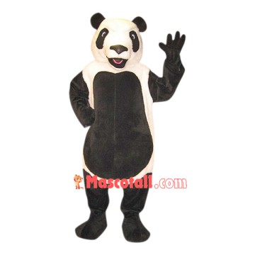Superb Realistic Panda Mascot Costume