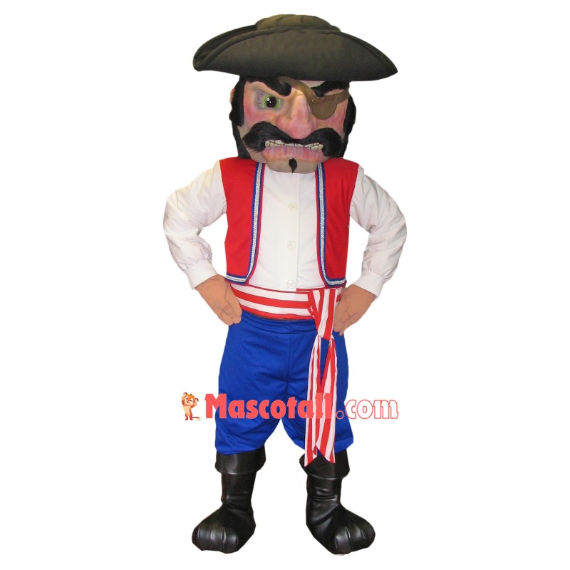 Pirate Man Mascot Costume
