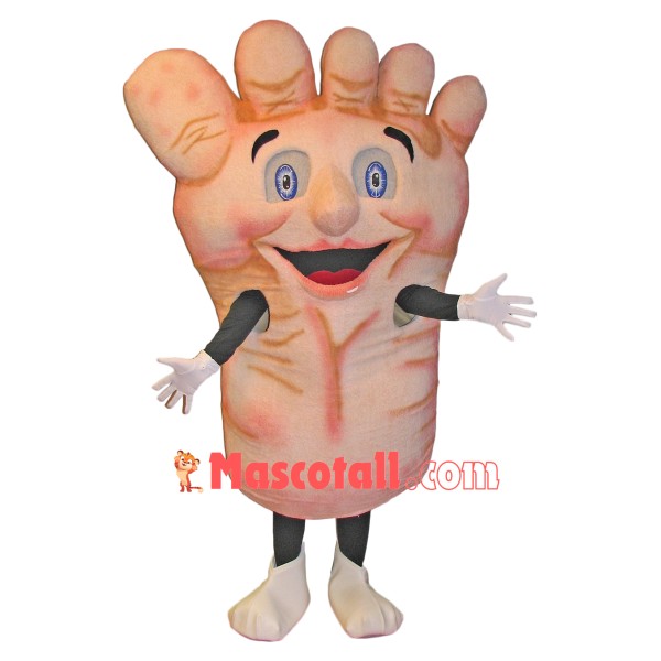 Superb Foot Mascot Costume