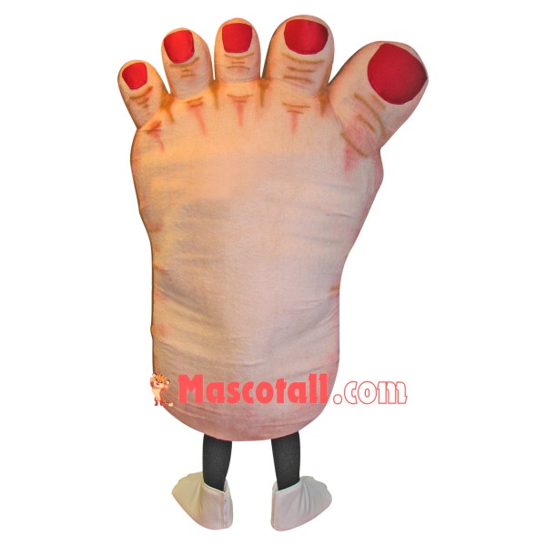 Superb Foot Mascot Costume