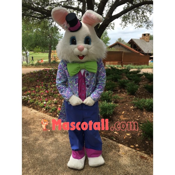Friendly Lightweight Easter Bunny Mascot Costume