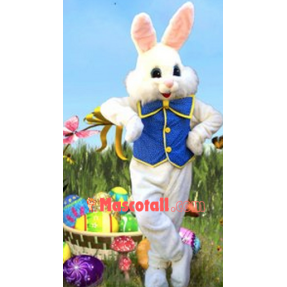 Lovely Easter Bunny Mascot Costume