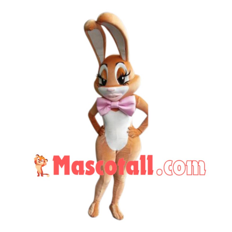 Beautiful Female Easter Bunny Mascot Costume