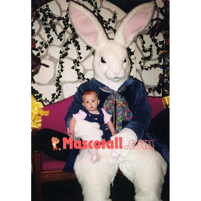 Scary Easter Bunny Mascot Costume