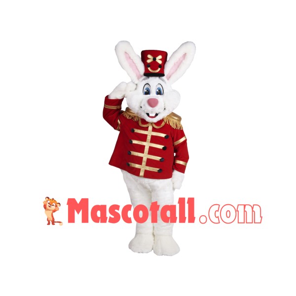 Soldier Rabbit Mascot Costume