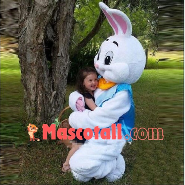 Easter Bunny Mascot Costume Adult Costume