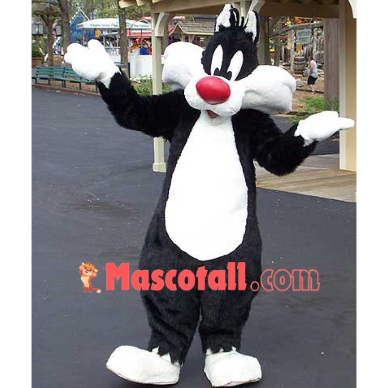 Looney Tunes Deluxe Sylvester The Cat Mascot Costume