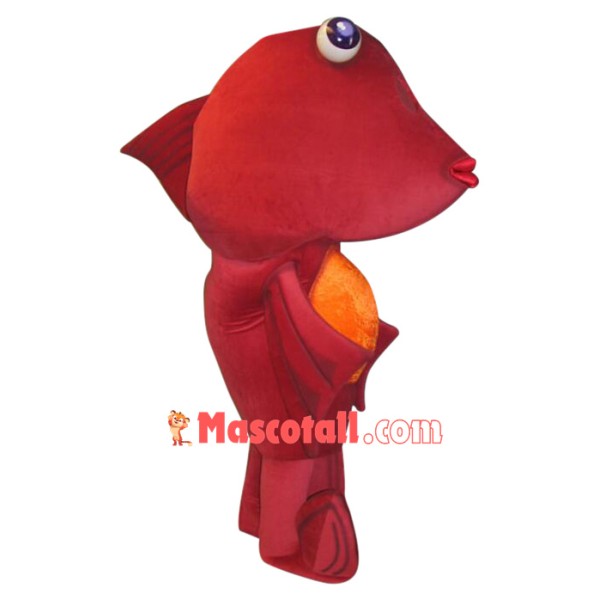 Red Carp Mascot Costume