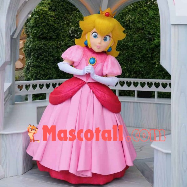 Nintendo Princess Peach Mascot Costume